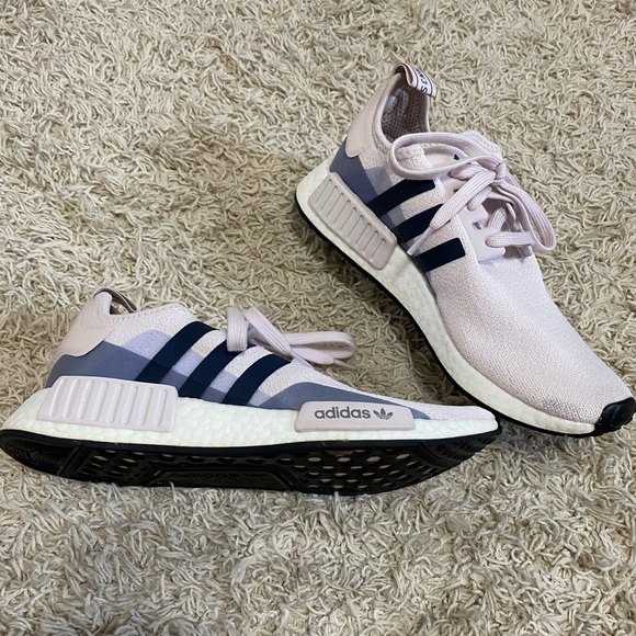 lilac navy purple adidas nmd